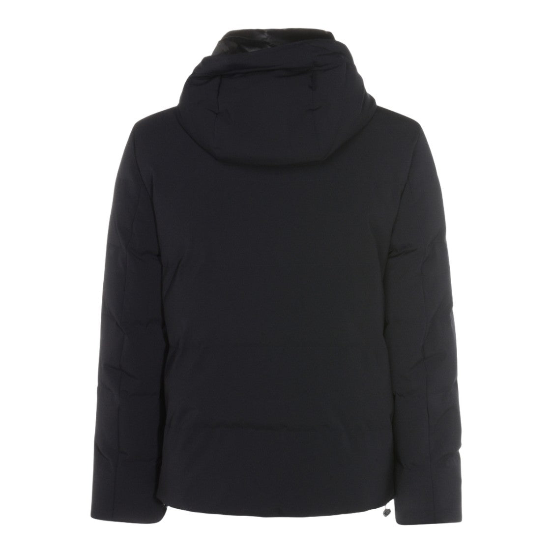 Montecore Padded Black Jacket With High Collar