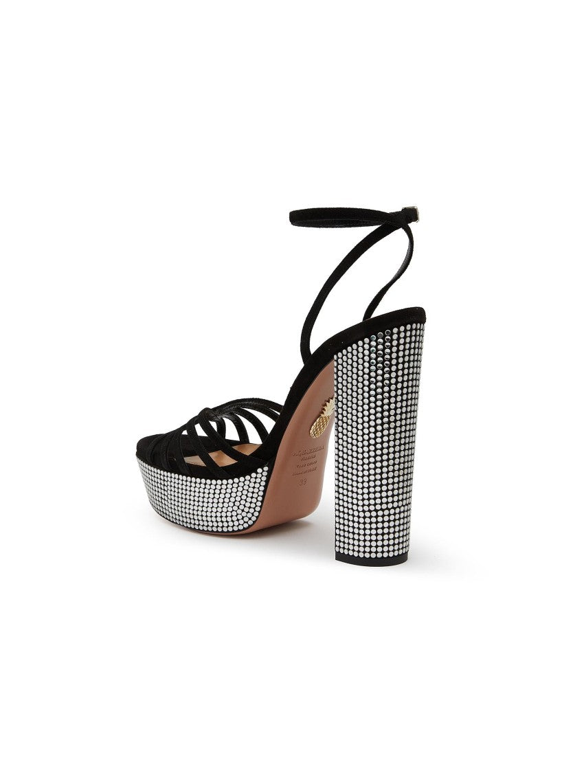 Aquazzura Night Fever Sandal Plateau 140