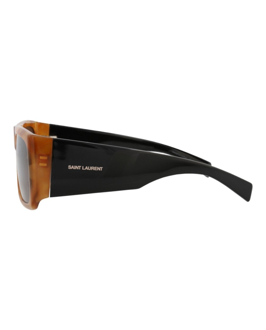 Saint Laurent Square-Frame Recycled Acetate Sunglasses