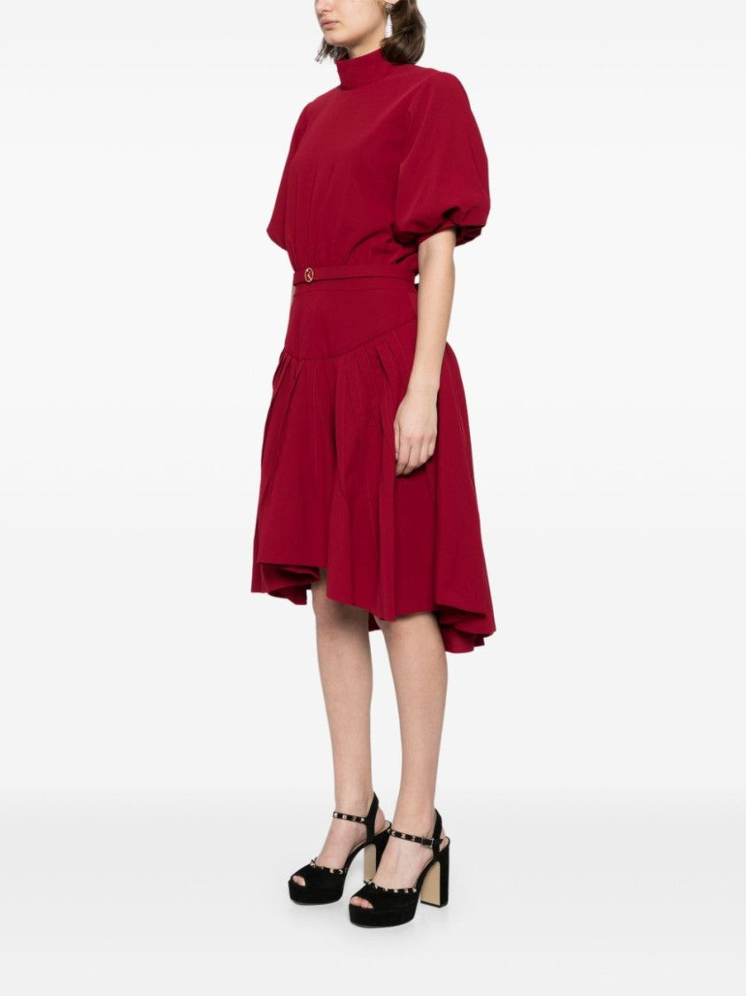 Saiid Kobeisy Jet Black Lace Mini Dress