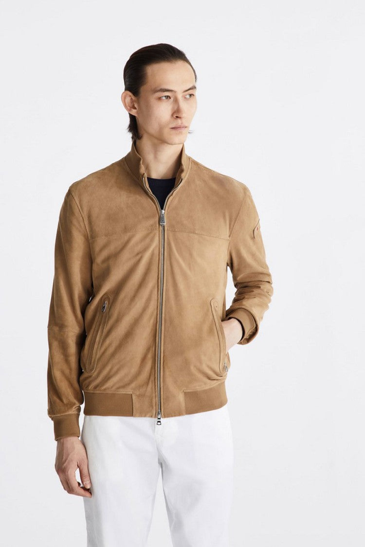 Peuterey Multicolor Nylon Zip-Up Bomber Jacket