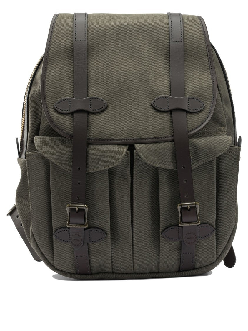Filson Compact Waxed Twill Backpack