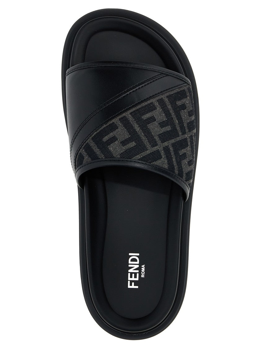 Fendi ' Diagonal' Sandals