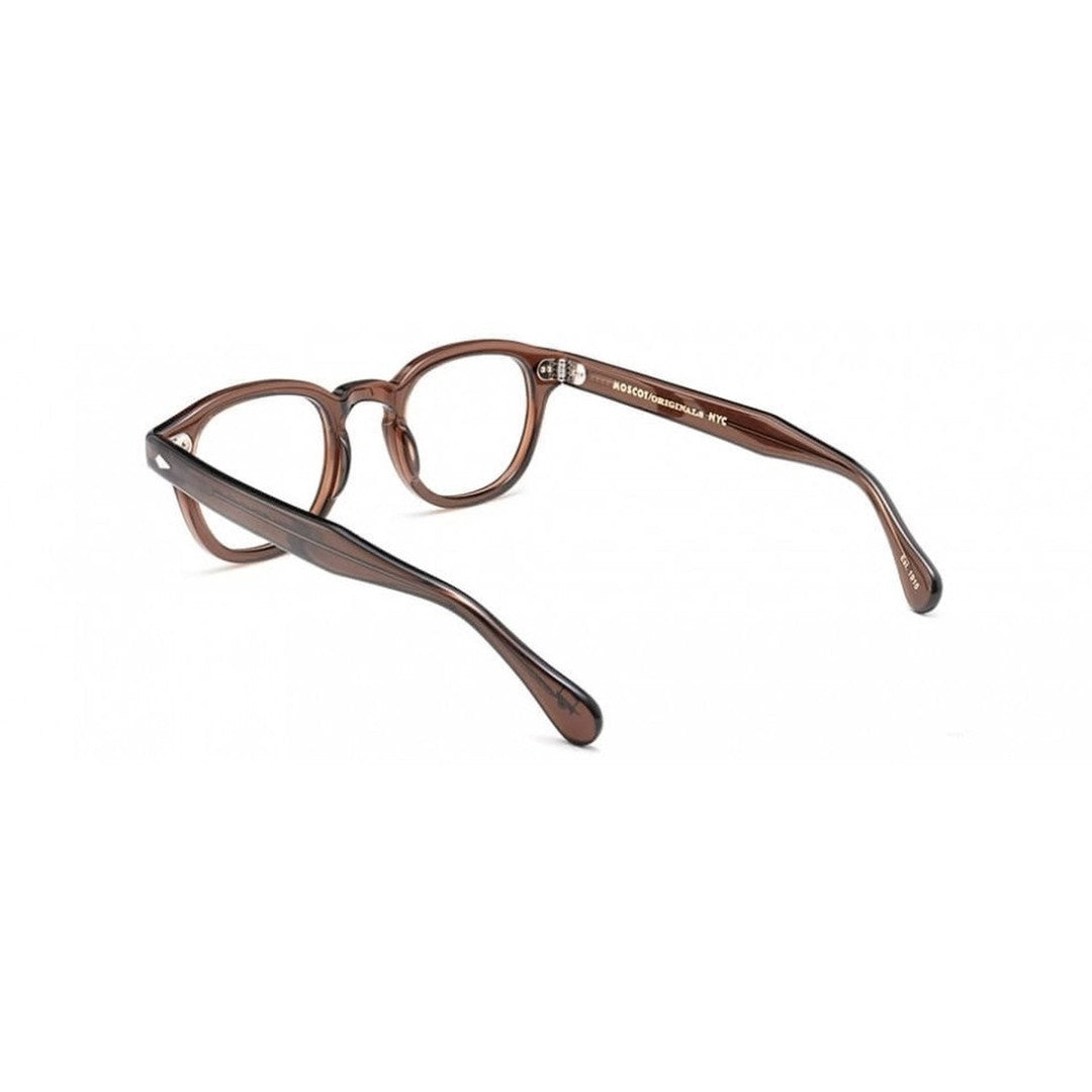 Moscot Or-Lem-O Lemtosh Rounded Rectangular Acetate Eyeglasses With Metallic Accents