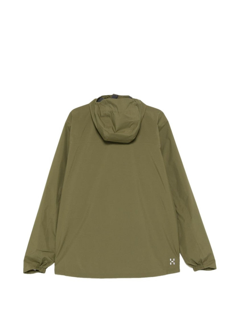 Haglöfs Korp Hooded Olive Green Jacket
