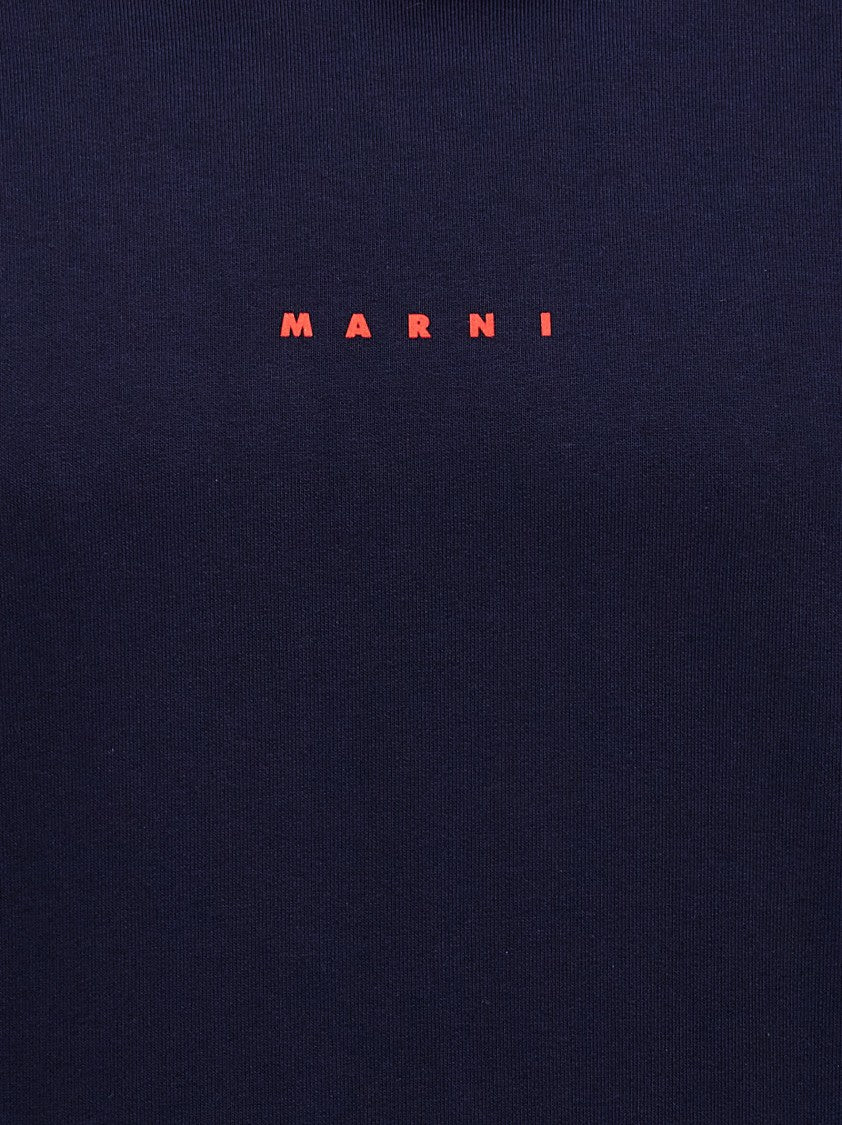 Marni Logo Print Hoodie