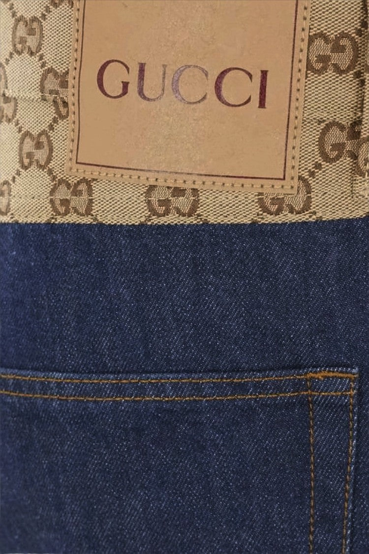 Gucci Straight-Leg Deep Indigo Denim Pants