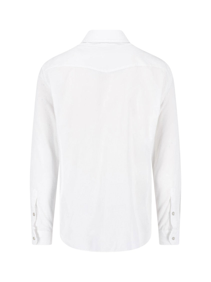 Tom Ford White Cotton Classic Shirt