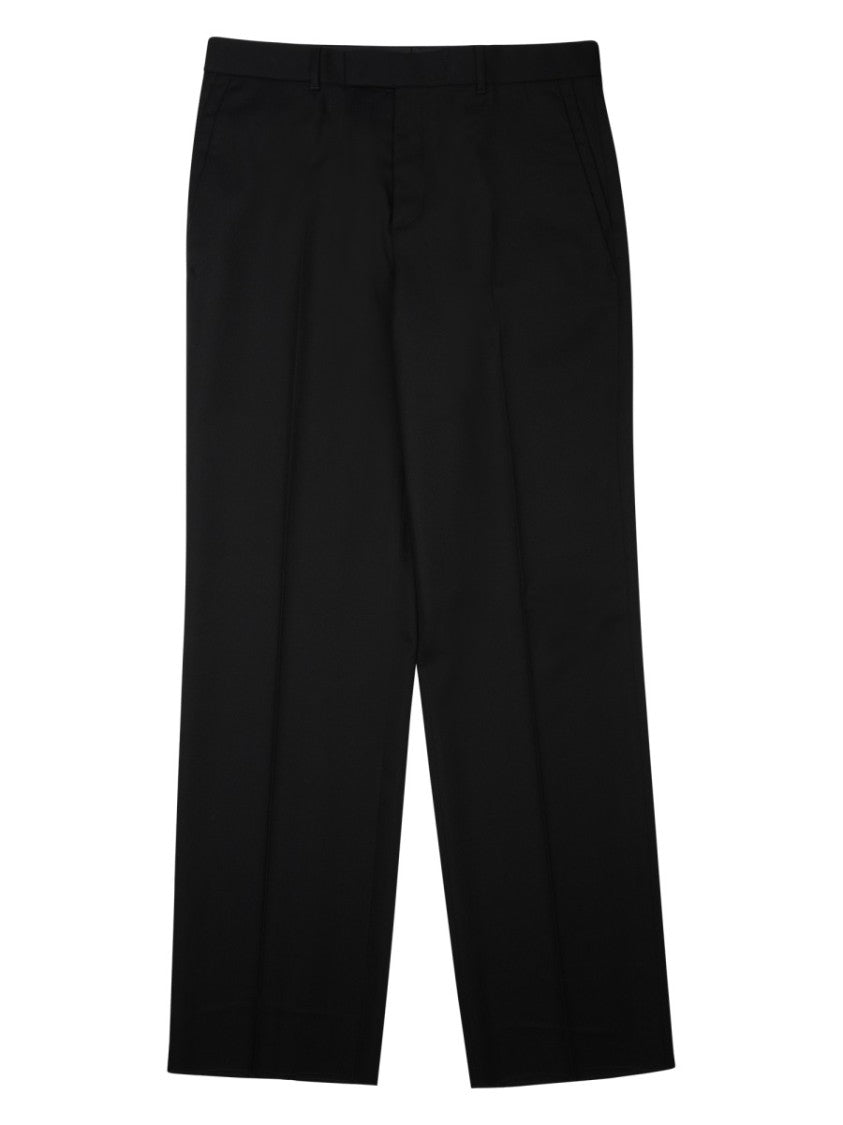 Dior Wool Tailored Wide-Leg Pants