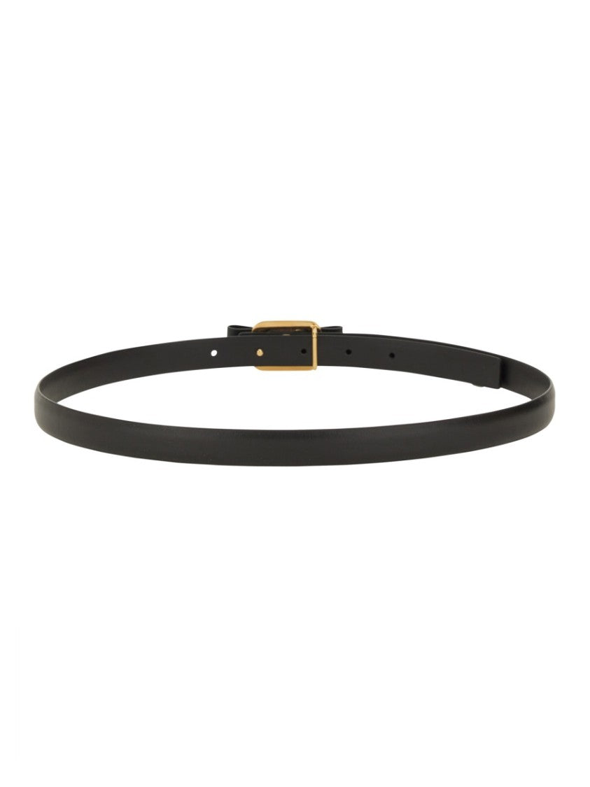 Ferragamo "New Vara Plate" Fixed Belt