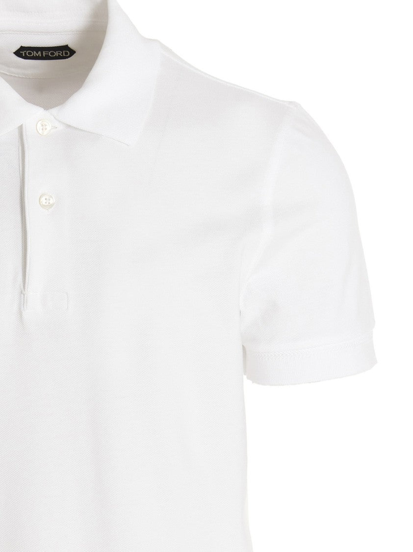 Tom Ford Piqué Cotton Polo Shirt
