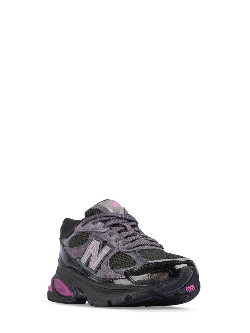 New Balance Sport-Infused Sneakers With Glossy Synthetic Overlays