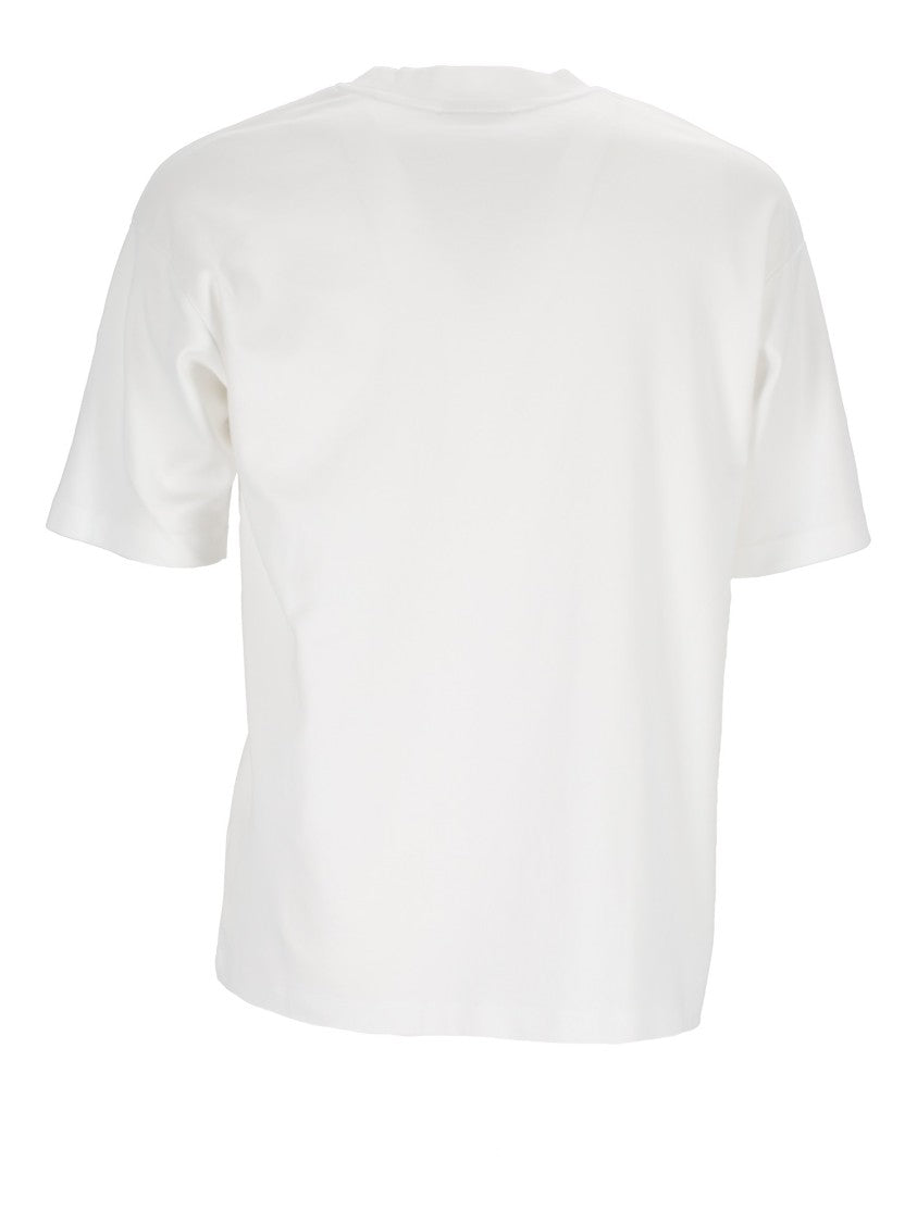 Drôle De Monsieur Optic White Classic Slogan T-Shirt