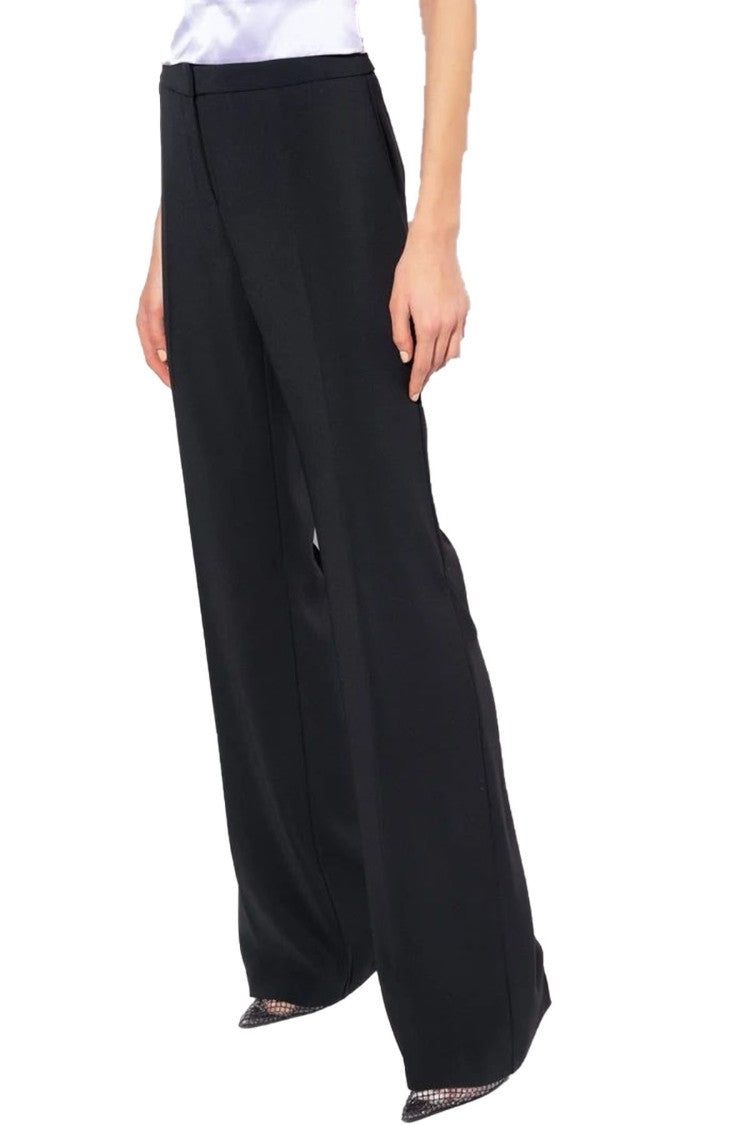 Pinko High-Waist Wide-Leg Trousers Tailored Front