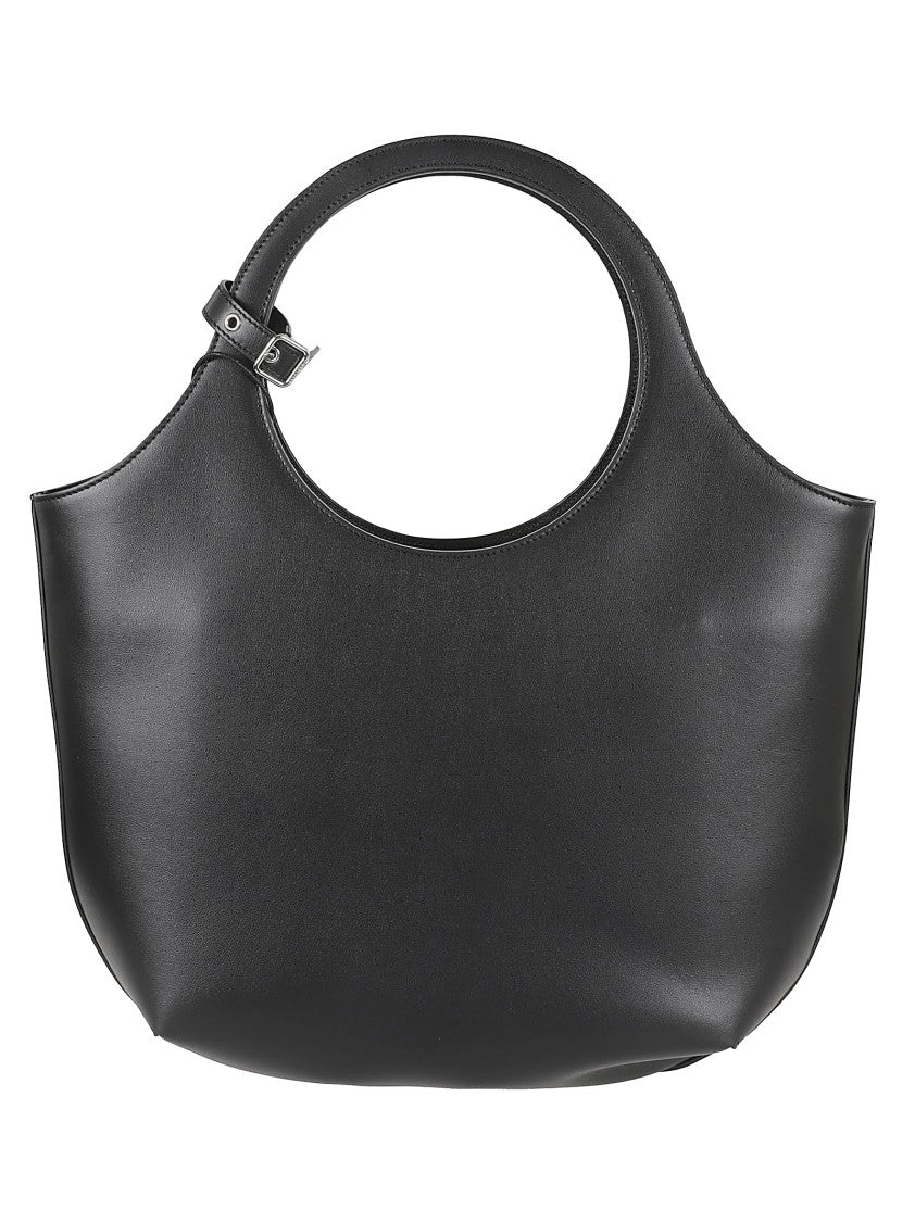 Courrèges Black Calf Leather Handbag