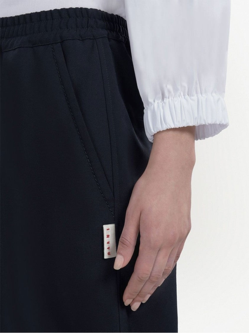 Marni Relaxed-Fit Virgin Wool Trousers