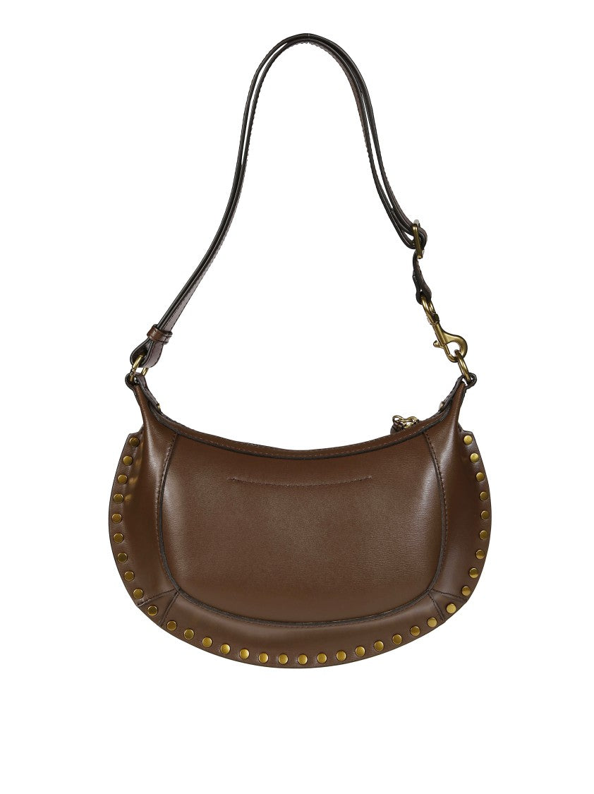 Isabel Marant Oskan Moon-Gz Leather Shoulder Bag