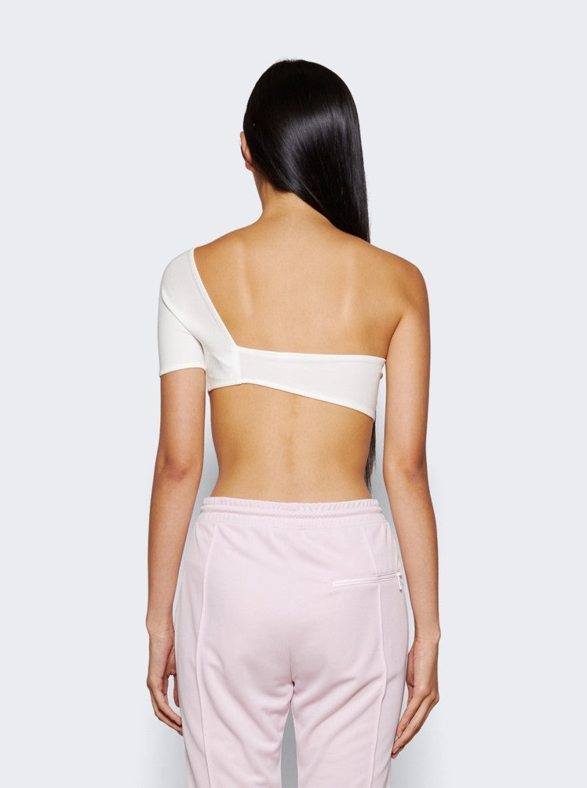 Courrèges Draped Asymmetrical Bra Top