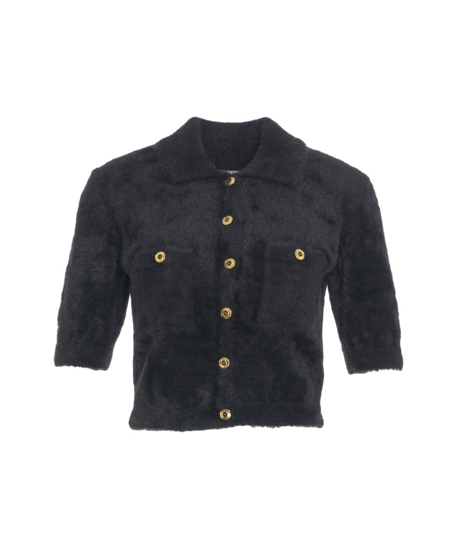 Elisabetta Franchi Short Sleeve Cardigan