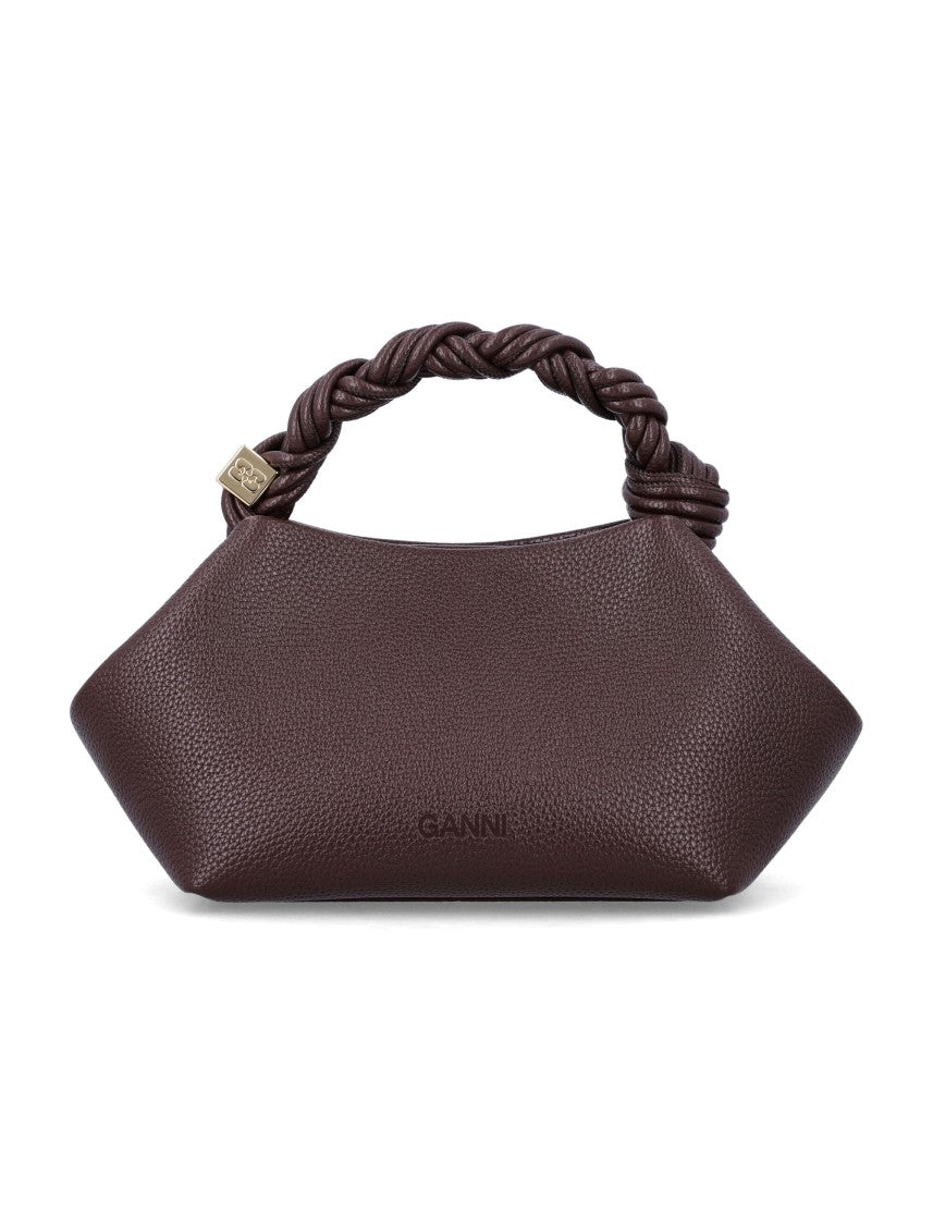 Ganni Bou Small Fabric Knot Handbag