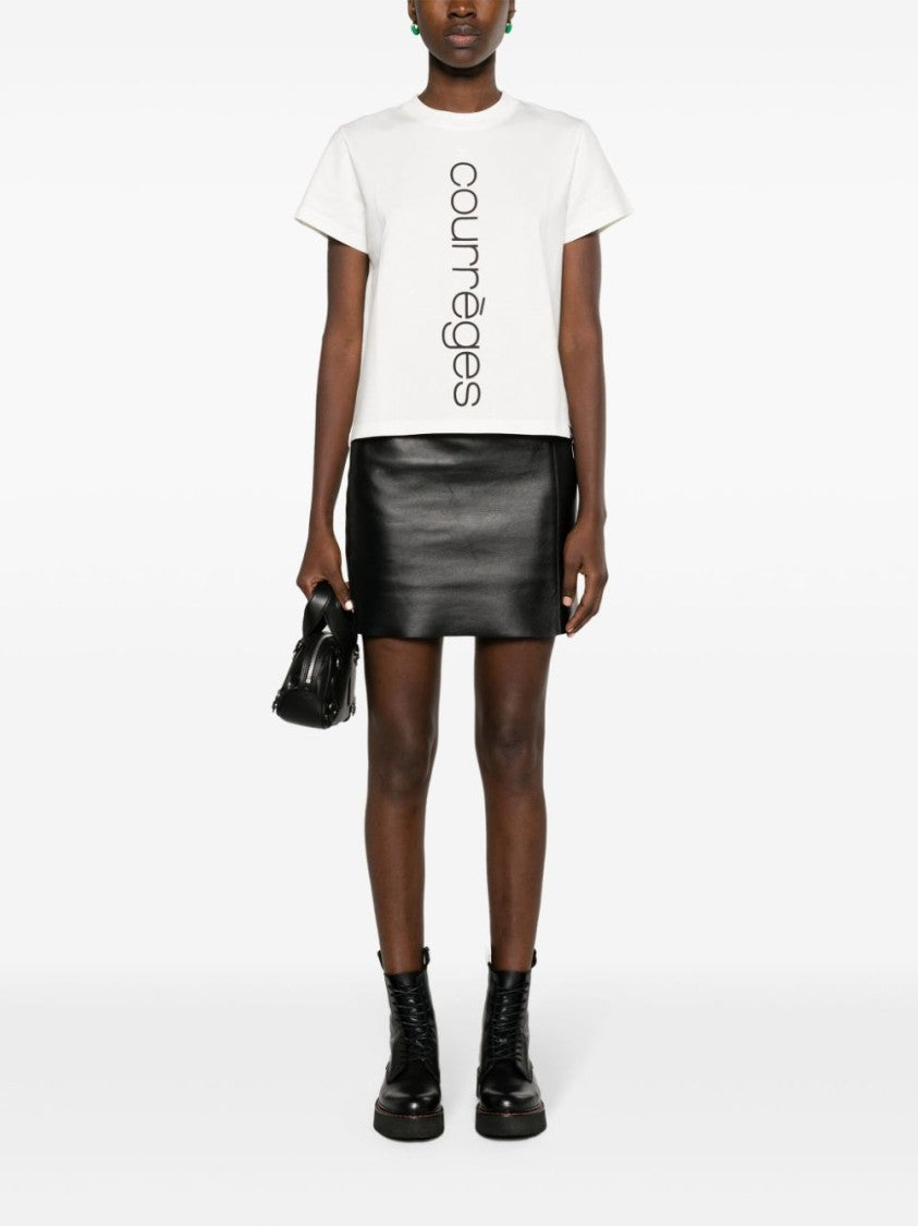 Courrèges Organic Cotton Jersey Top