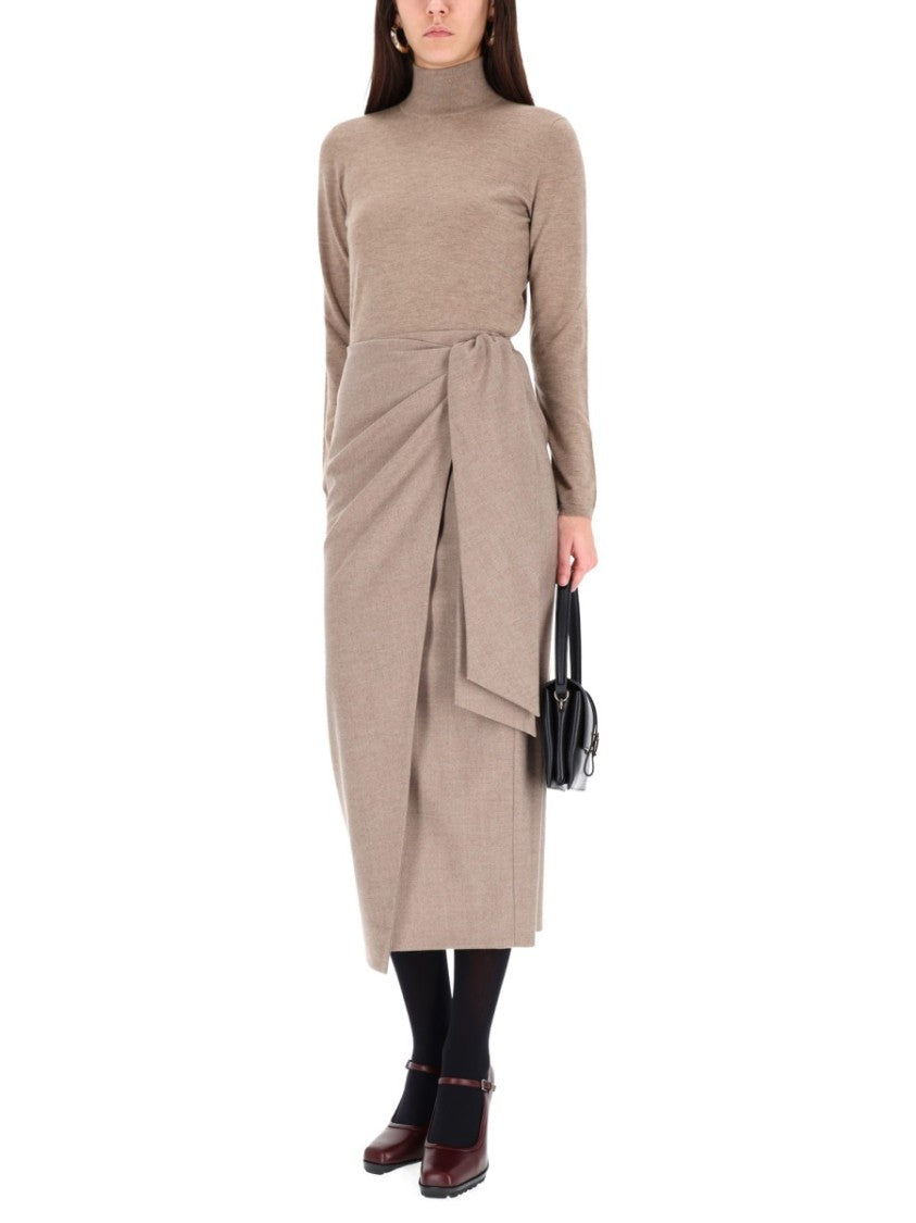 Max Mara Fitted Cashmere Turtleneck Sweater By Max Mara