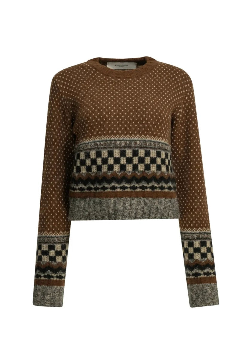 Golden Goose Brown Wool Journey Sweater
