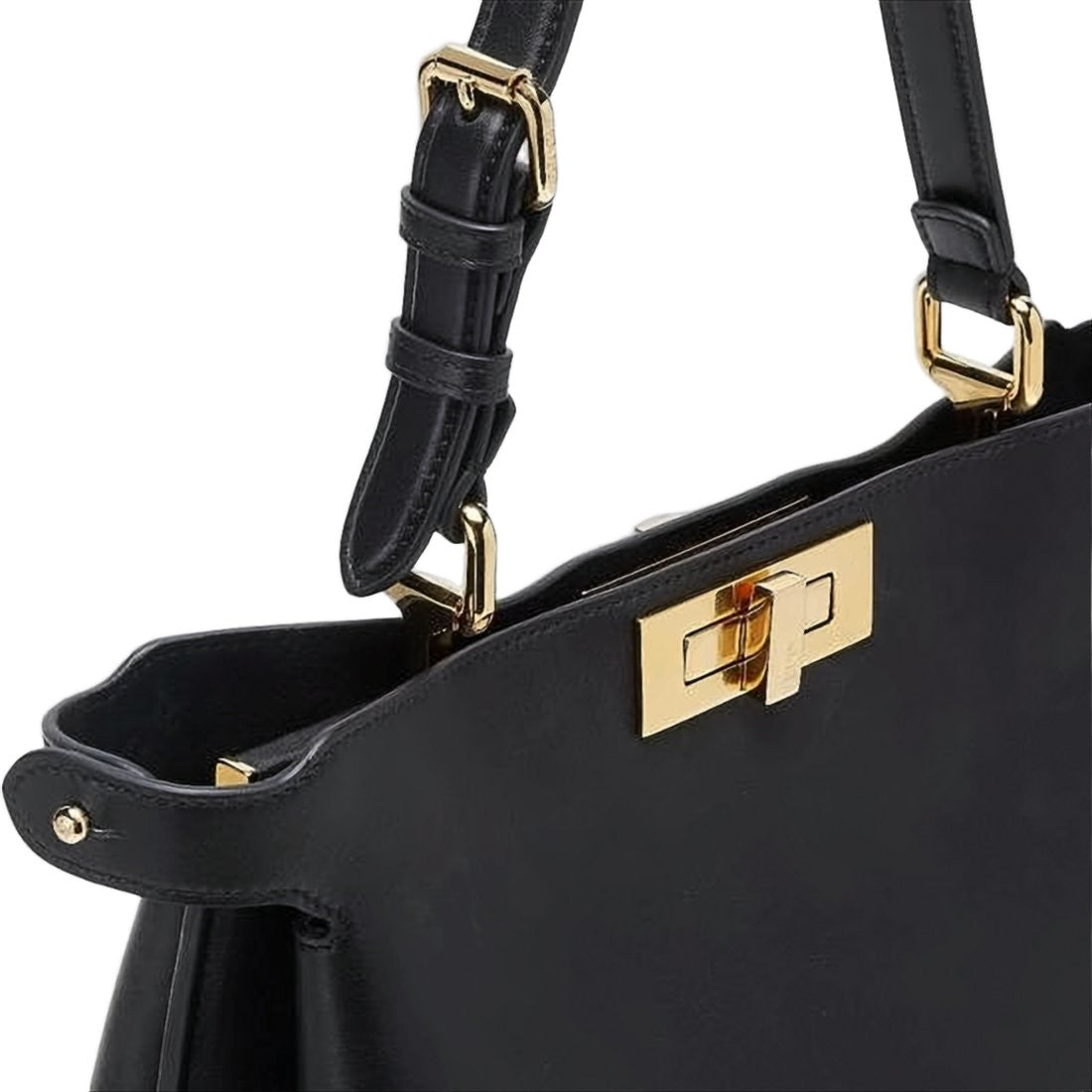 Fendi Smooth Calf Leather Tote Bag
