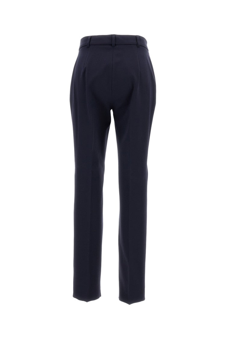 Max Mara Ankle-Length Slim Fit Trousers In Viscose Jersey