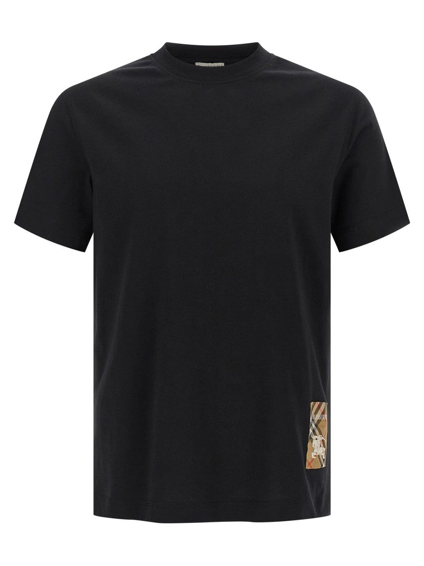 Burberry T-Shirt Patch Check