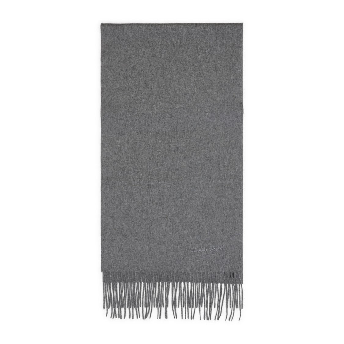 Giorgio Armani Cashmere Scarf With Delicate Fringes