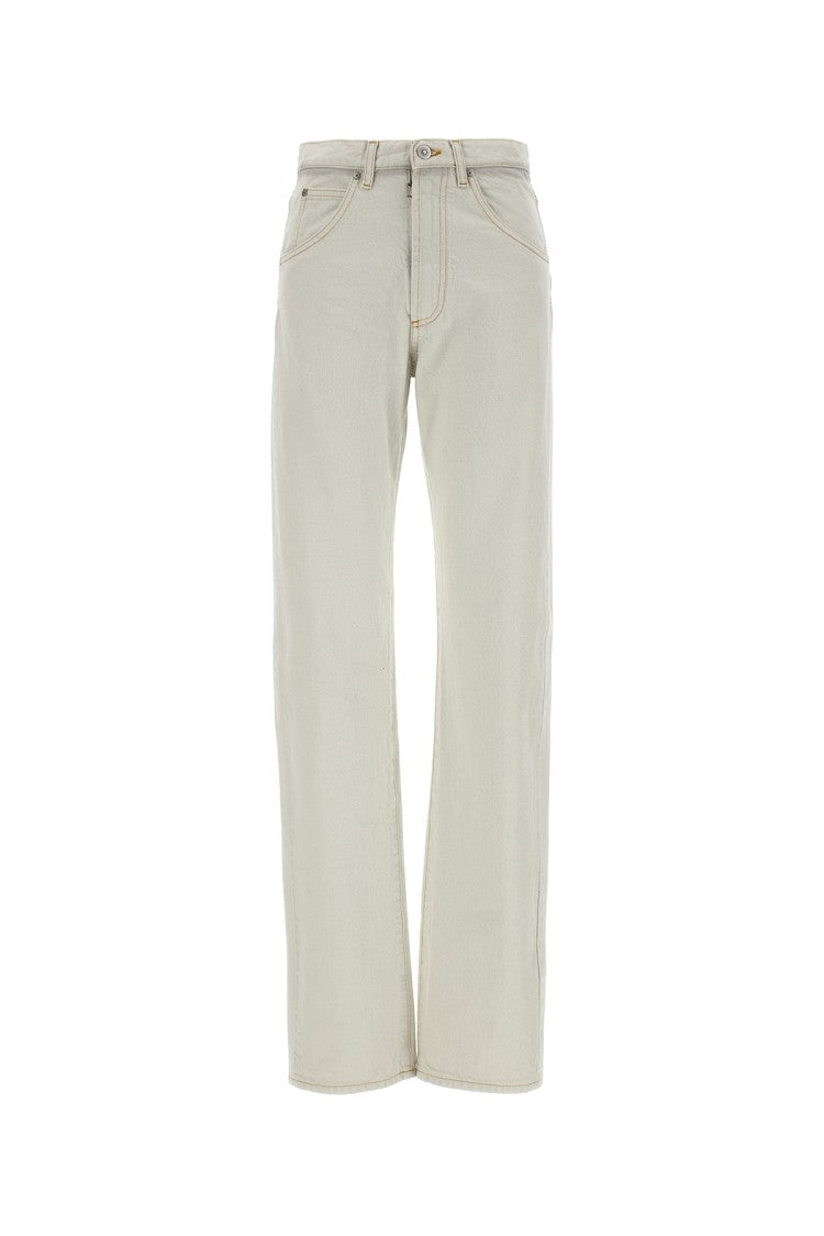 Maison Margiela Straight-Leg Cotton Denim Jeans With Logo Detail