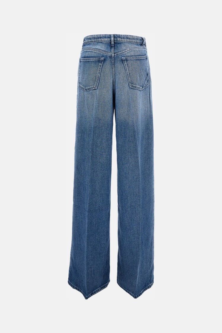 3X1 Wide-Leg Denim Jeans With Classic Five-Pocket Design
