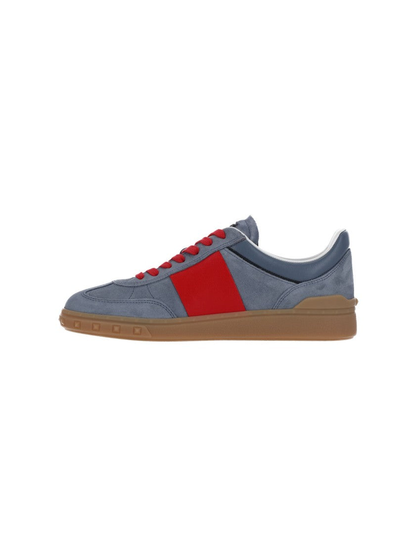 Valentino Garavani Low-Top Calf Suede Sneakers