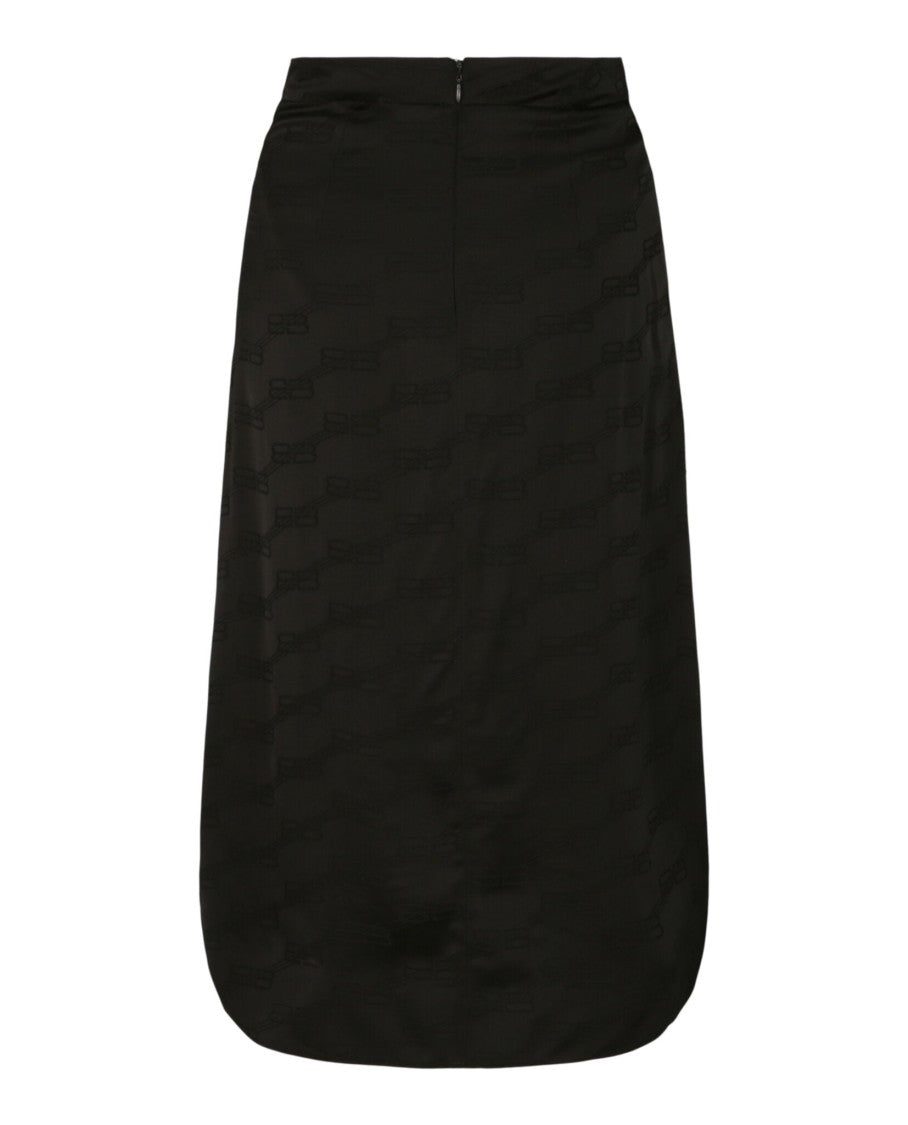 Balenciaga Bb Monogram A-Line Skirt