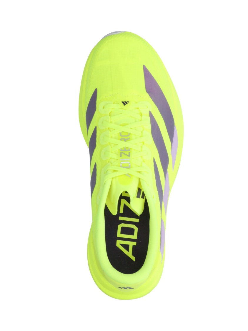 Adidas Yellow Adizero Evo Sl Sneakers
