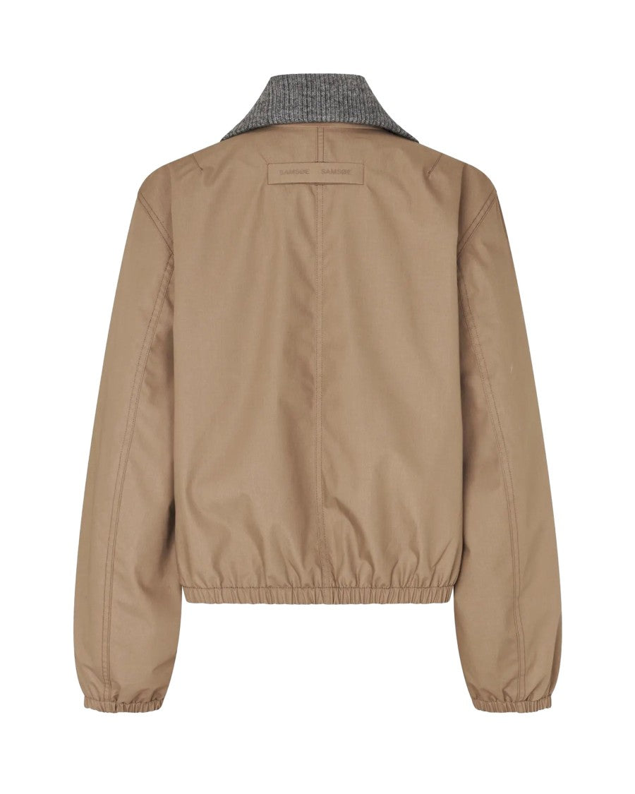 Samsøe Samsøe Lead Gray Sabianco Padded Jacket