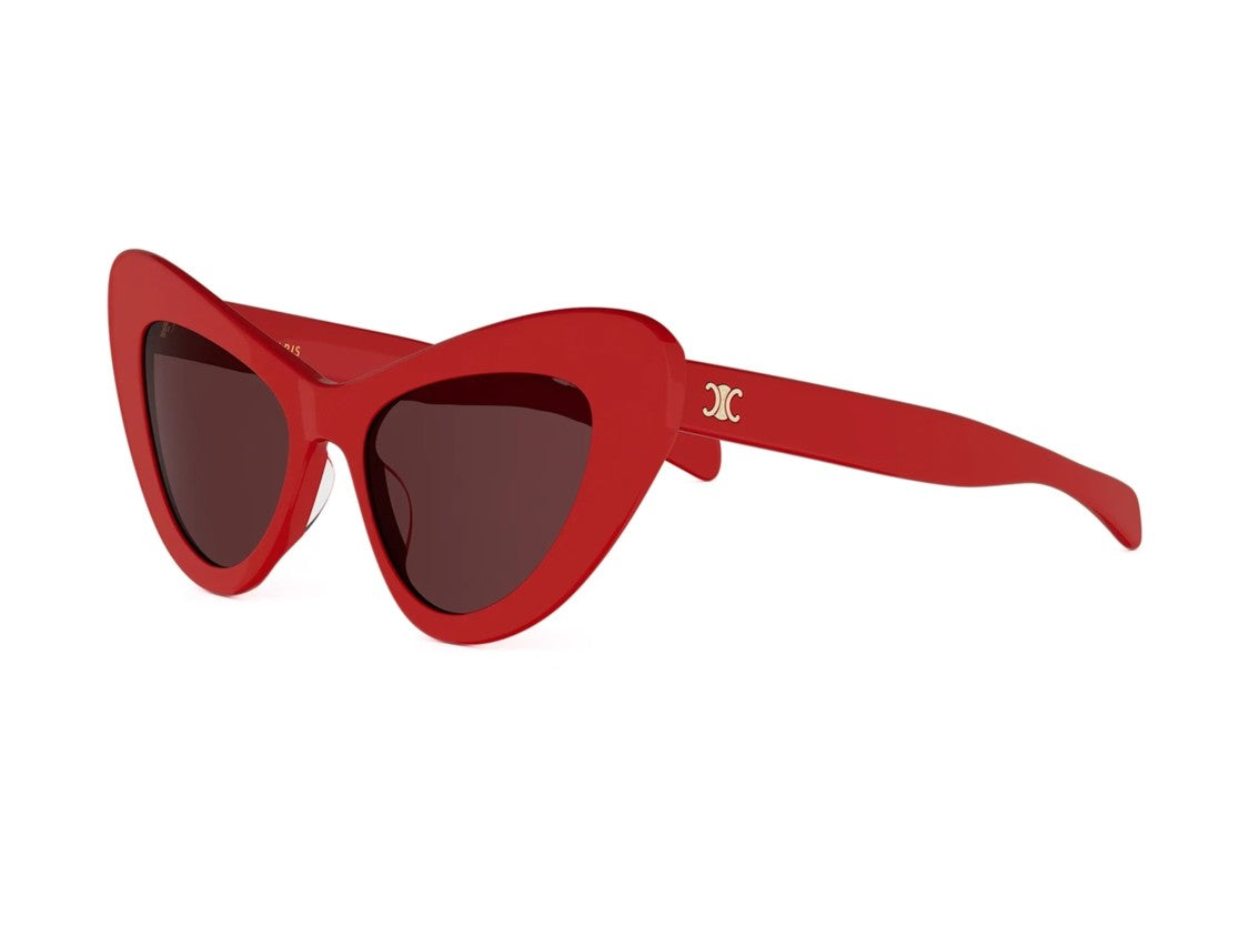 Celine Red Cl40339u Acetate Sunglasses