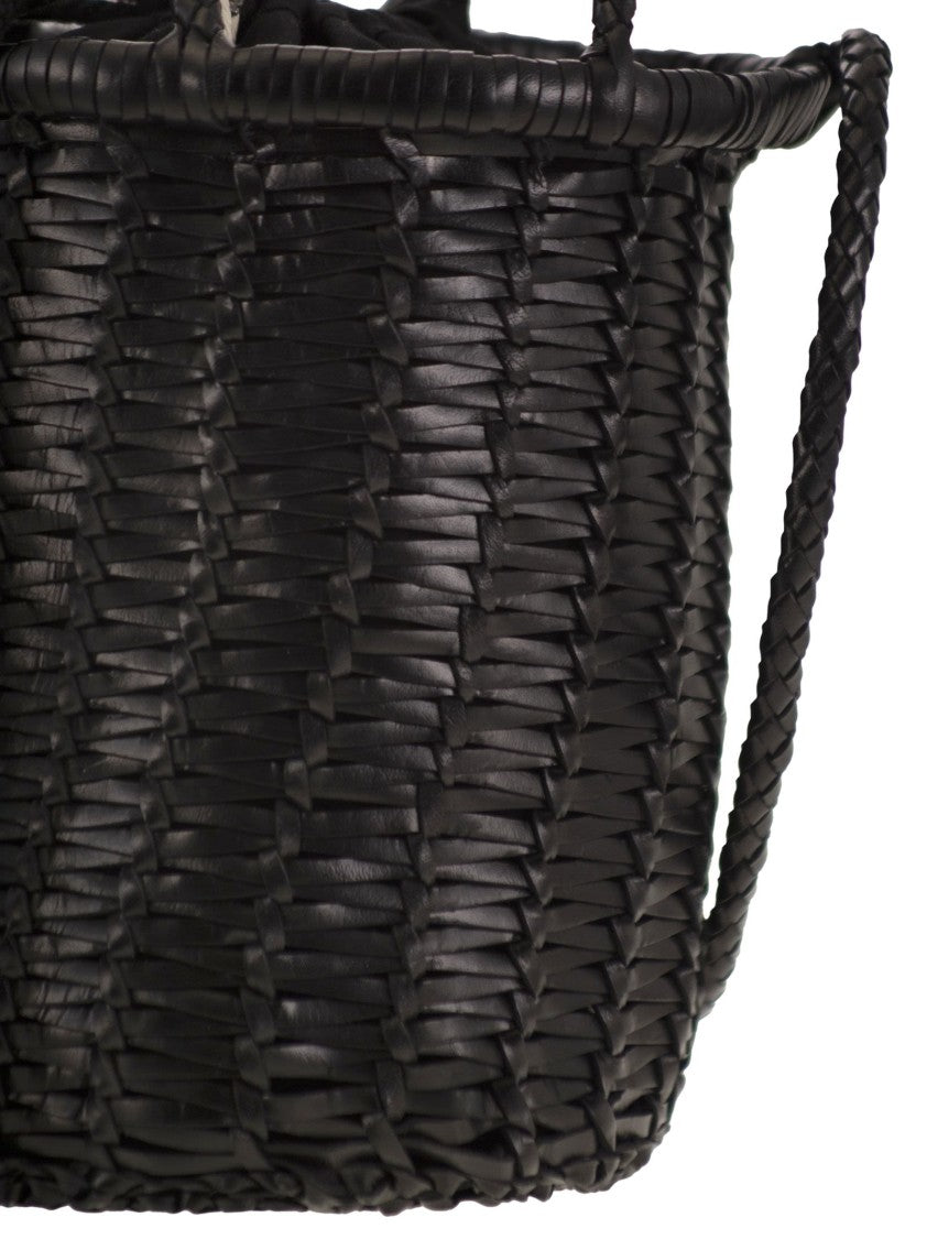 Dragon Lina Mini - Woven Leather Bag