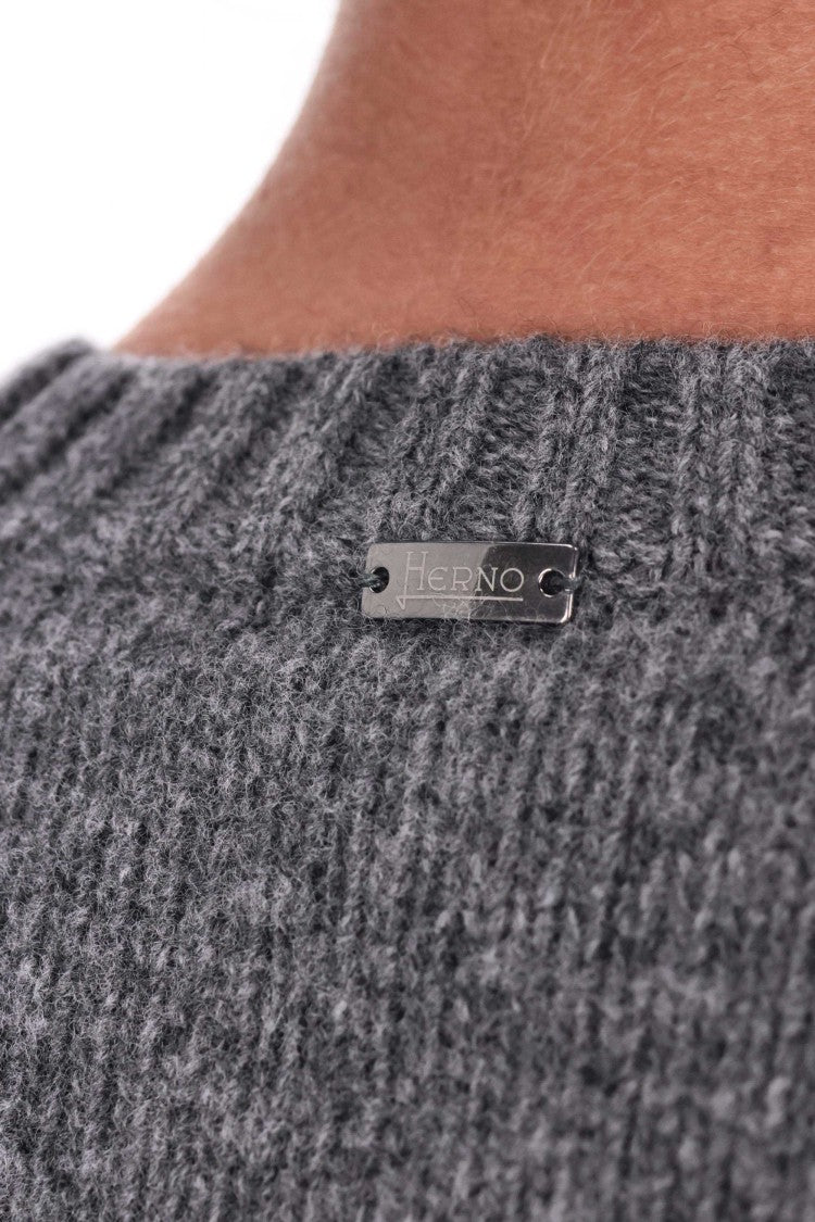 Herno Wool Crewneck Sweater