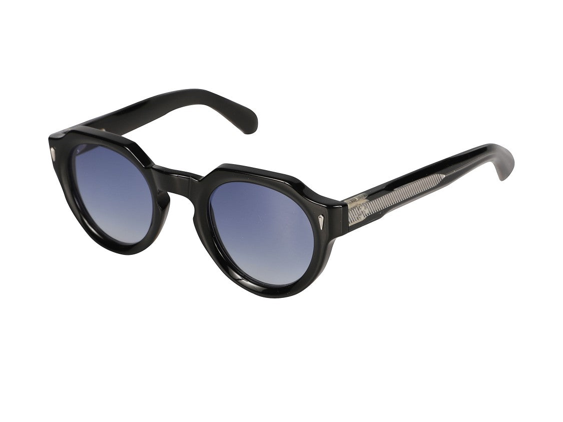 Kador Blue Spike 2-48-S Round Gradient Sunglasses