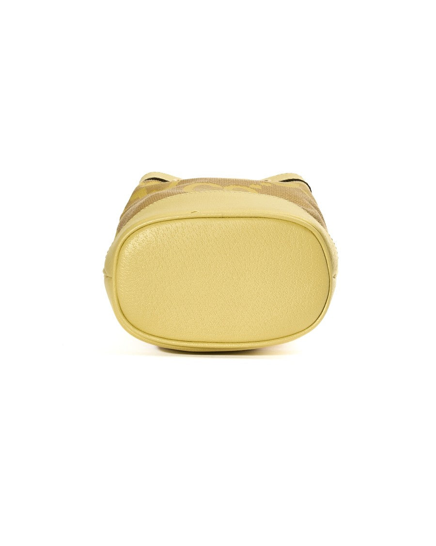 Gucci Bucket Small Gg Jumbo Gialla