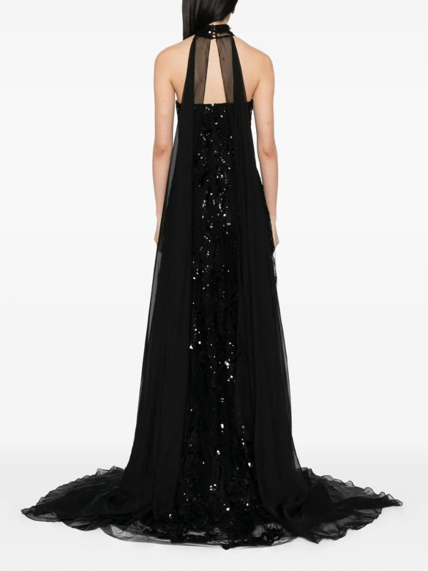 Saiid Kobeisy Embroidered Strapless Dress