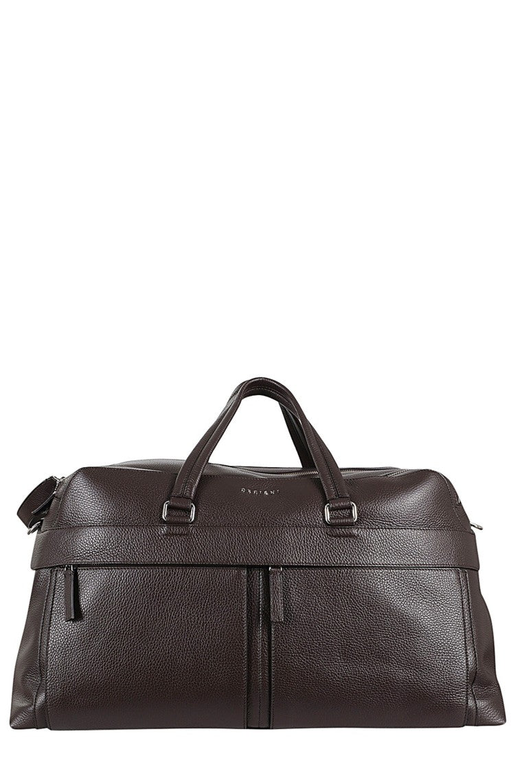 Orciani Micron Leather Shoulder Bag