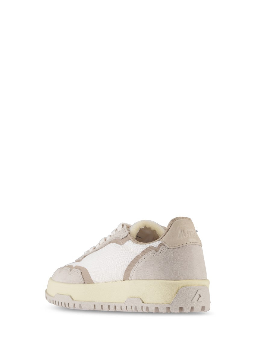 Autry Sporty Sneakers With Textured Upper And Sole