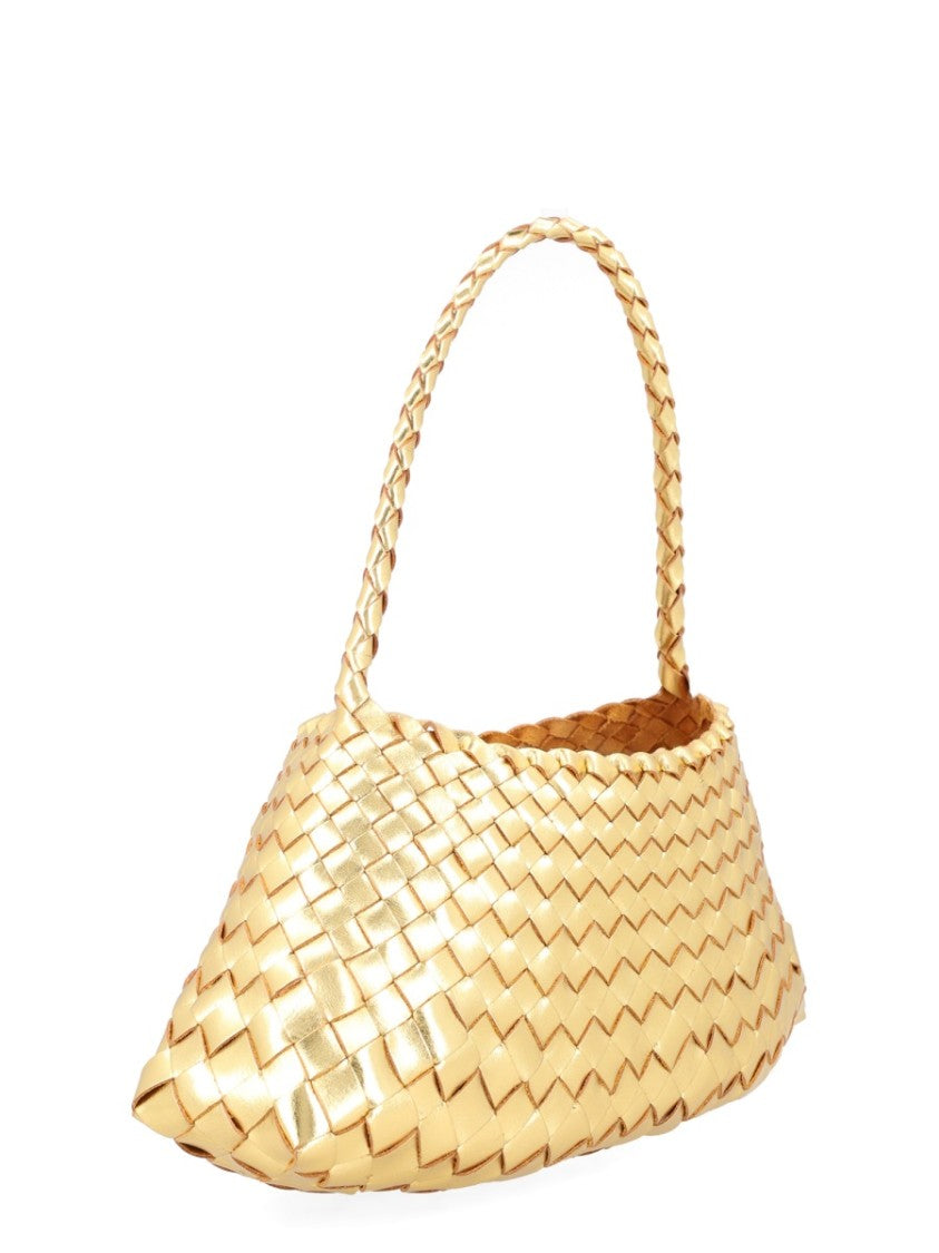 Dragon Diffusion Rosanna Woven Leather Shoulder Bag