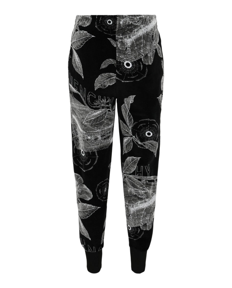 Givenchy Slim Fit Floral Schematics Trackpants