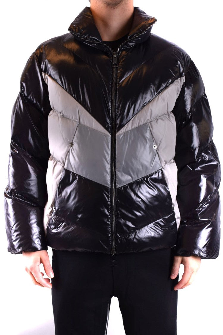 Neil Barrett Chevron Puffer Jacket With Oversized Fit