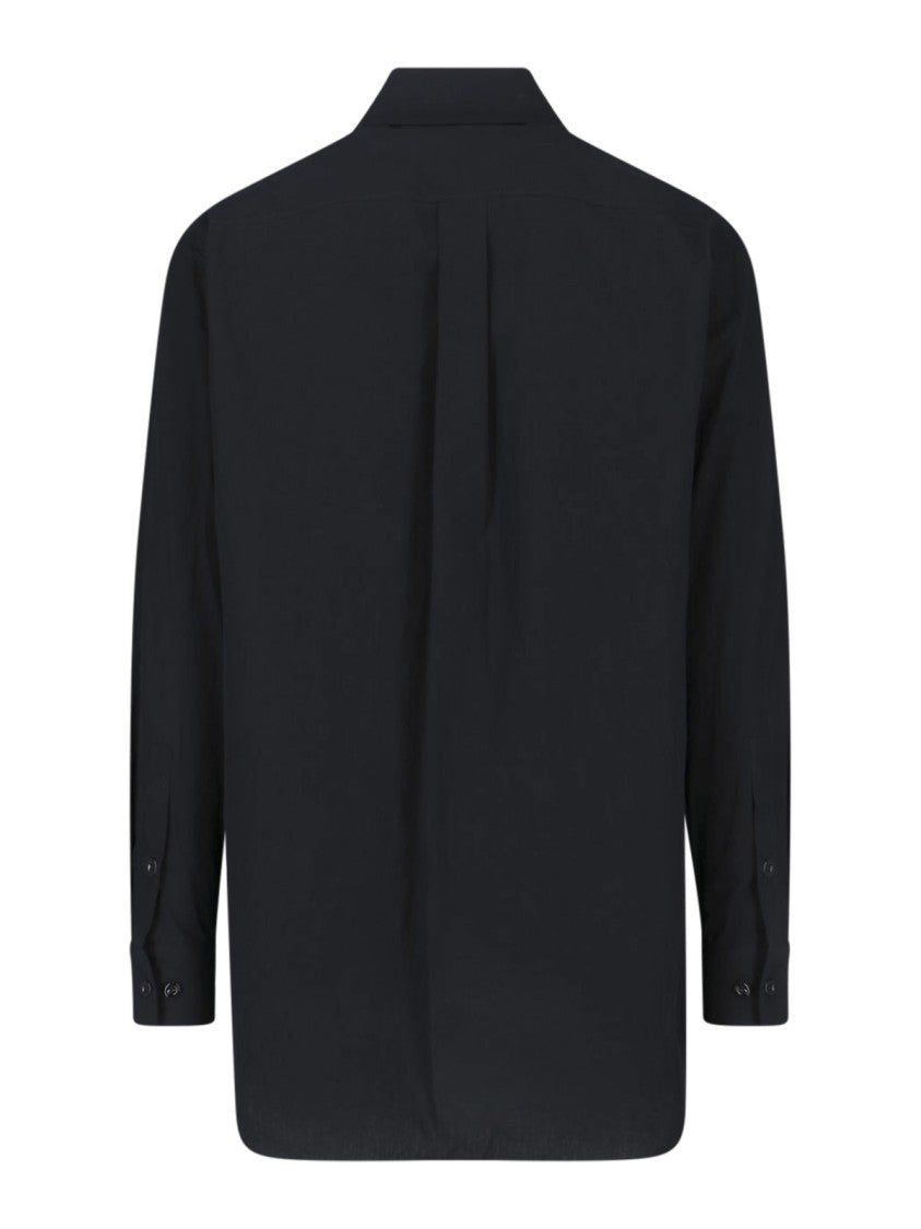 Lemaire Long-Sleeved Button Front Shirt With Classic Collar