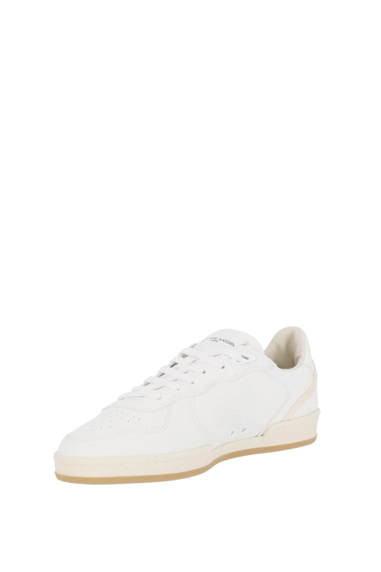 Philippe Model Pigalle Total White Leather Sneakers